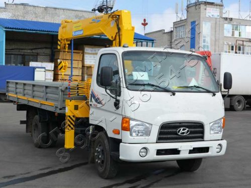Бортовой Hyundai-78 с КМУ